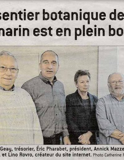 Article de presse AG 2016