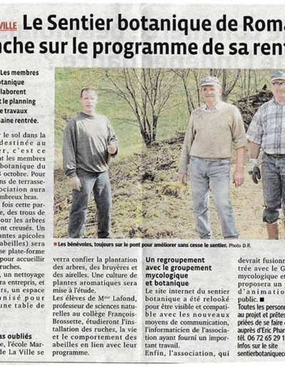 Article de presse